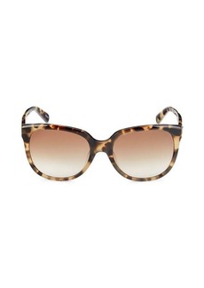 Kate Spade 55MM Bayleigh Modified Cat Eye Sunglasses