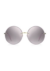 Kate Spade Abia 59MM Mirrored Round Sunglasses