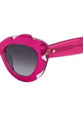 Kate Spade Ahmeira 49MM Round Sunglasses