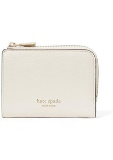 Kate Spade Ava Colorblocked Pebbled Leather Zip Bifold Wallet