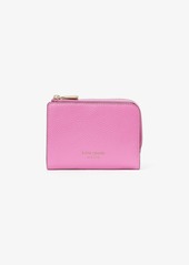 Kate Spade Ava Colorblocked Pebbled Leather Zip Bifold Wallet