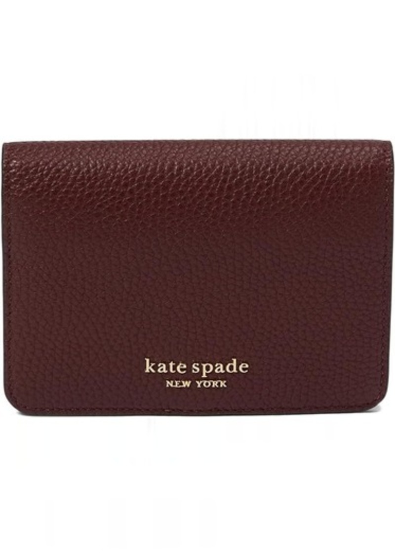Kate Spade Ava Pebbled Leather Bifold Card Case