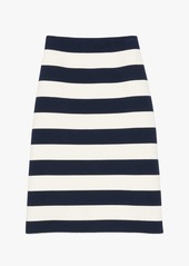 Kate Spade Awning Stripe Pencil Skirt