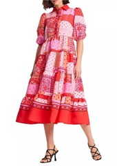 Kate Spade Bandana Patchwork Shirtdress