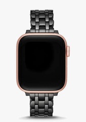 Kate Spade Black Scallop Link Stainless Steel Bracelet 38/40Mm Band For Apple Watch