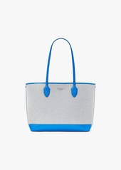 Kate Spade Bleecker Canvas Large Tote