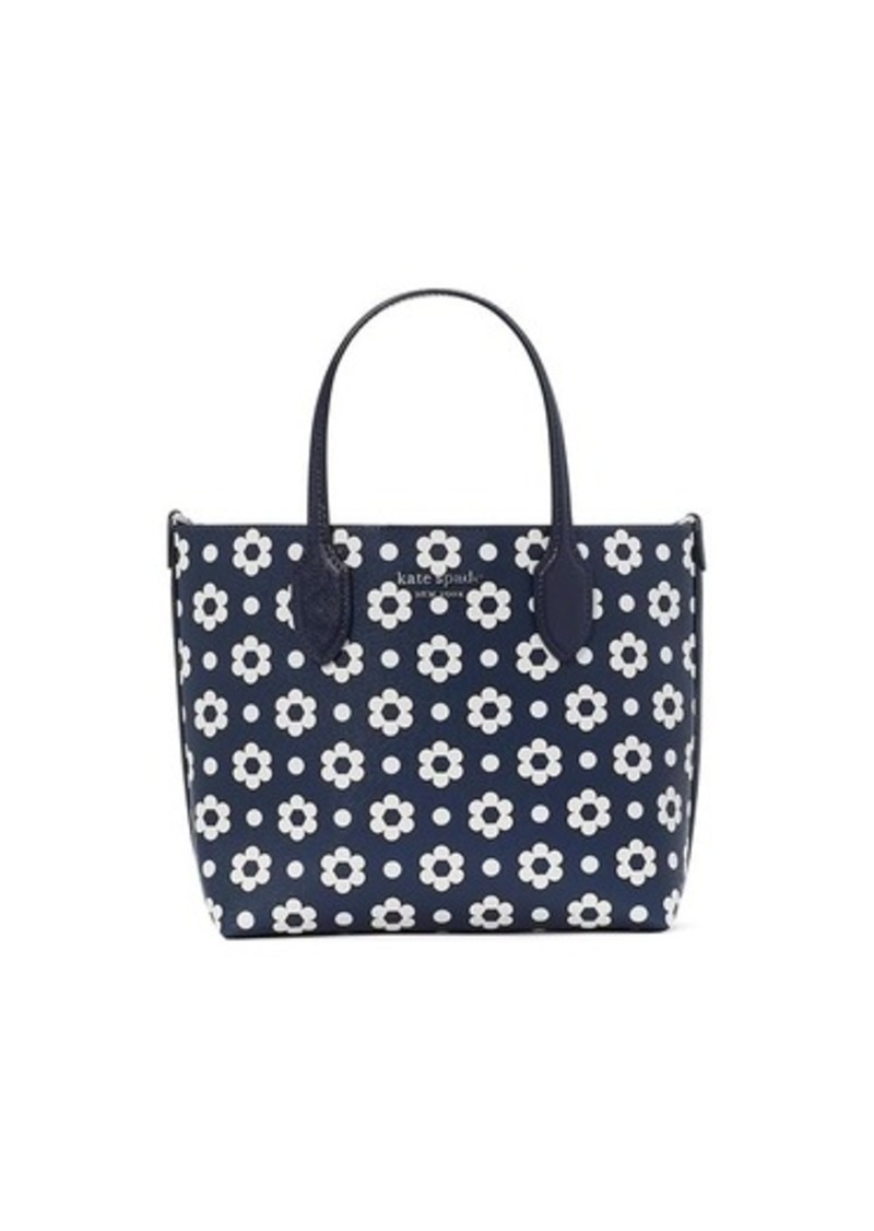 Kate Spade Bleecker Daisy Dot Printed Pvc Medium Crossbody Tote