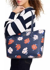 Kate Spade Bleecker Dotty Floral Tote Bag