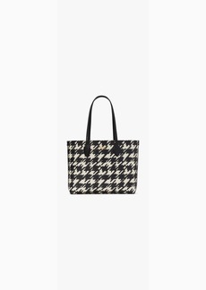 Kate Spade Bleecker Painterly Houndstooth Large Tote
