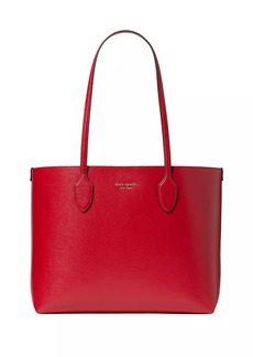 Kate Spade Bleecker Stencil Hearts Leather Tote Bag