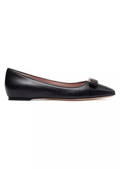 Kate Spade Bowdie Leather Ballet Flats