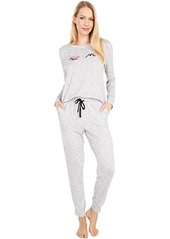 Kate Spade Brushed Sweater Knit Pajama Set