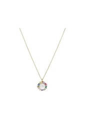Kate Spade Candy Shop Pearl Halo Pendant Necklace