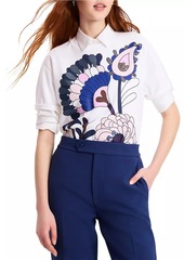 Kate Spade Casual Autumn Paisley T-Shirt