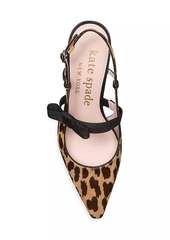 Kate Spade Casual Maritza Leopard Leather Pumps