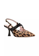 Kate Spade Casual Maritza Leopard Leather Pumps