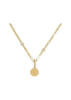 Kate Spade Chain And Stone Necklace