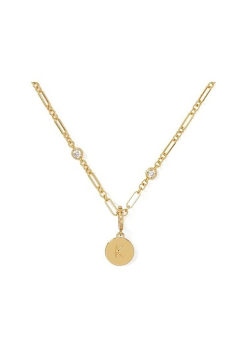 Kate Spade Chain And Stone Necklace