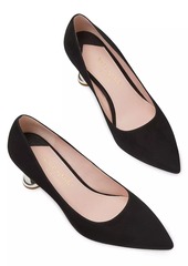 Kate Spade Charmer 76MM Leather Pumps