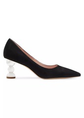 Kate Spade Charmer 76MM Leather Pumps