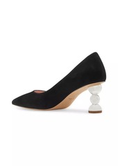 Kate Spade Charmer 76MM Leather Pumps