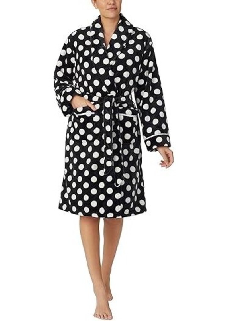 Kate Spade Chenille Shawl Collar Robe