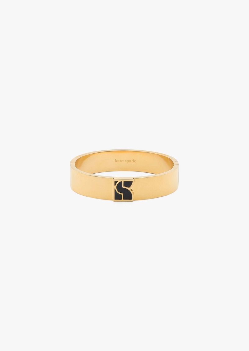 Kate Spade Dakota Signature Hinged Bangle