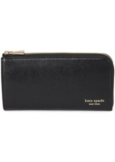 Kate Spade Devin Saffiano Leather Zip Around Continental Wallet