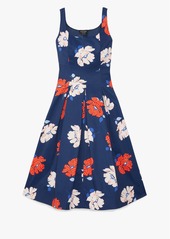 Kate Spade Dotty Floral Faille Dress