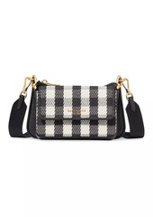 Kate Spade Double Up Gingham Leather Crossbody Bag