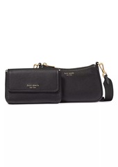 Kate Spade Double Up Mini Leather Crossbody Bag