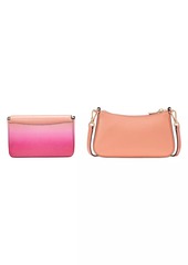 Kate Spade Double Up Ombré Leather Crossbody Bag