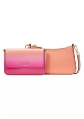 Kate Spade Double Up Ombré Leather Crossbody Bag