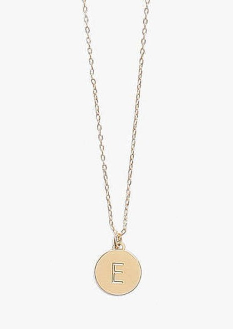 Kate Spade E Mini Pendant