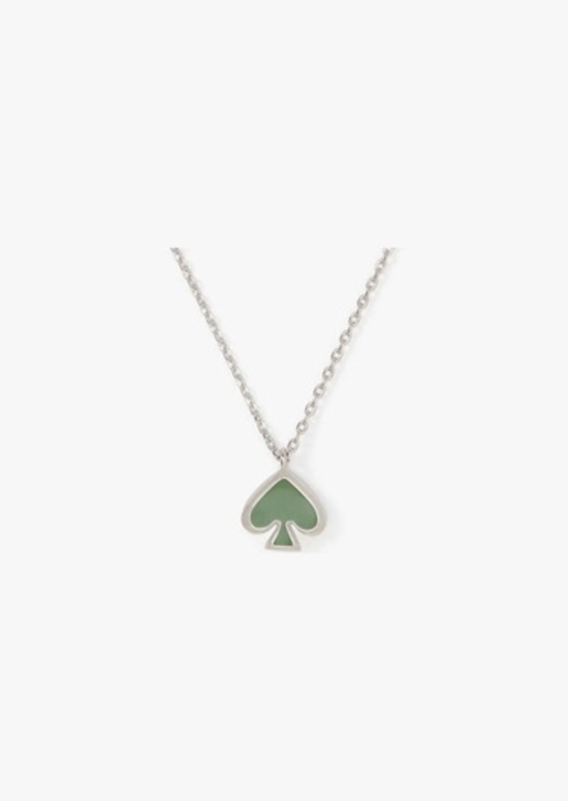 Kate Spade Everyday Spade Enamel Mini Pendant