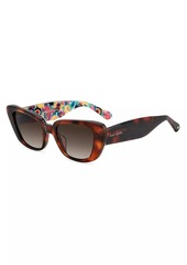 Kate Spade Fabia 51MM Rectangular Sunglasses