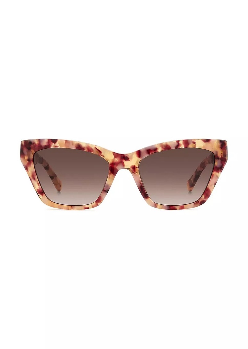 Kate Spade Fay 54MM Cat-Eye Sunglasses