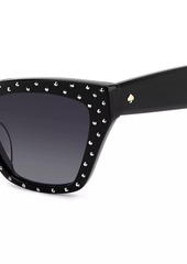 Kate Spade Fay 54MM Cat-Eye Sunglasses