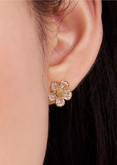 Kate Spade Fleurette Goldtone & Cubic Zirconia Stud Earrings