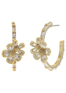 Kate Spade Fleurette Hoops