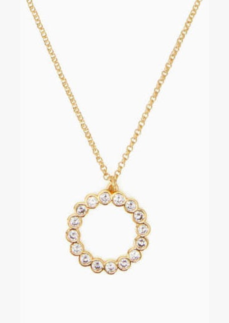 Kate Spade Full Circle Mini Pendant Necklace
