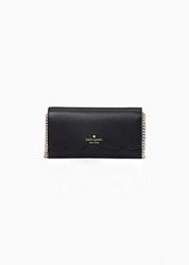 Kate Spade New York Gemma Wallet on a Chain Shoulder Bag (Black