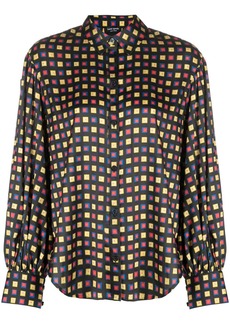 Kate Spade geometric-pattern long-sleeves shirt