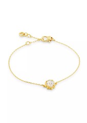 Kate Spade Glam Gems Solitaire Goldtone & Cubic Zirconia Bracelet