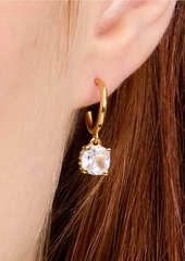Kate Spade Goldtone Or Silvertone & Cubic Zirconia Drop Earrings