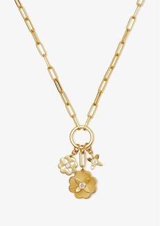 Kate Spade Heritage Bloom Charm Necklace
