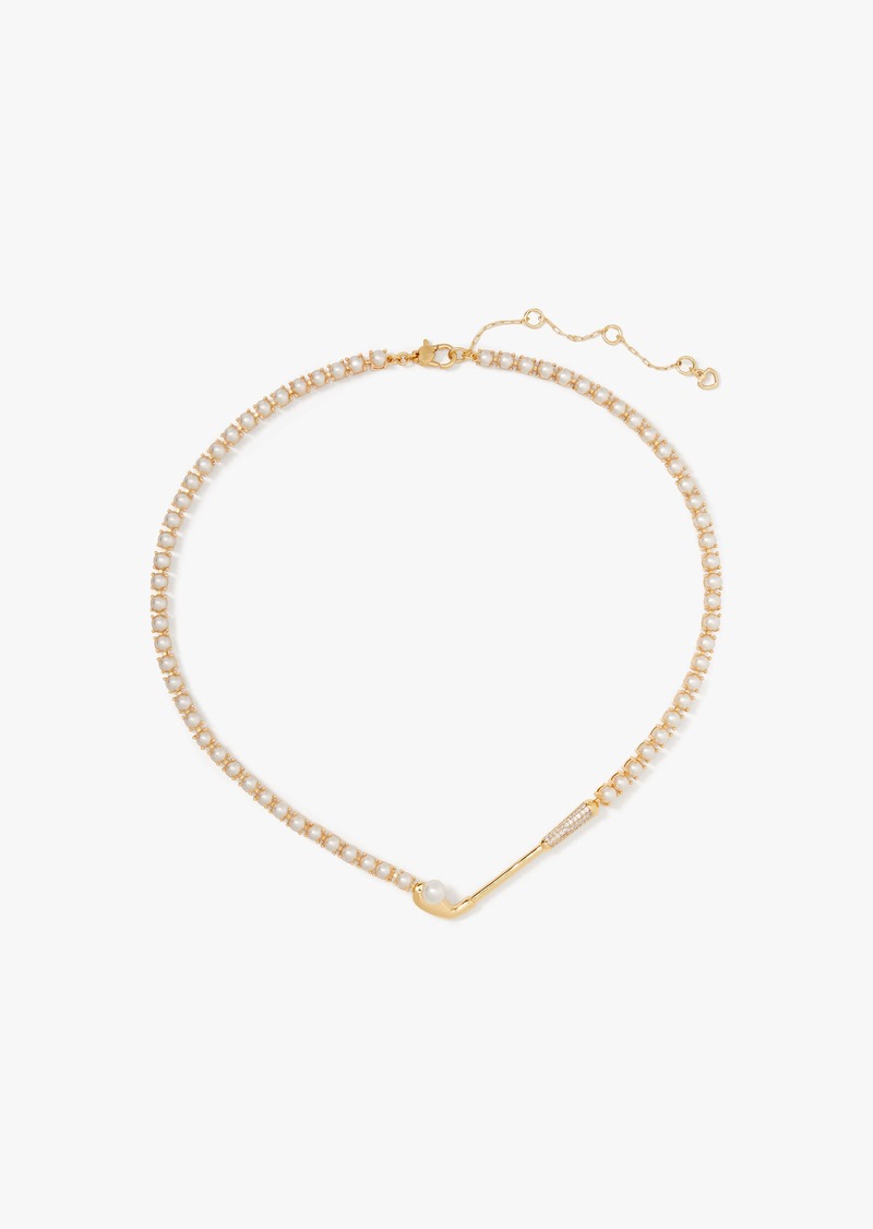 Kate Spade Hole In One Club Tennis Necklace