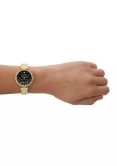 Kate Spade Holland Goldtone & Cubic Zirconia Bracelet Watch