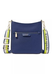 Kate Spade Hudson Colorblocked Leather Messenger Crossbody Bag