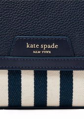 Kate Spade Hudson Striped Canvas Shoulder Bag